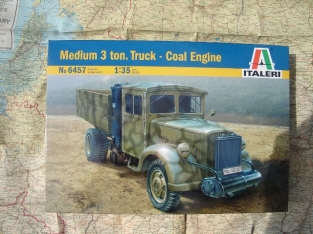Italeri 6457 Opel Blitz Medium 3 ton.Truck - Coal Engine
